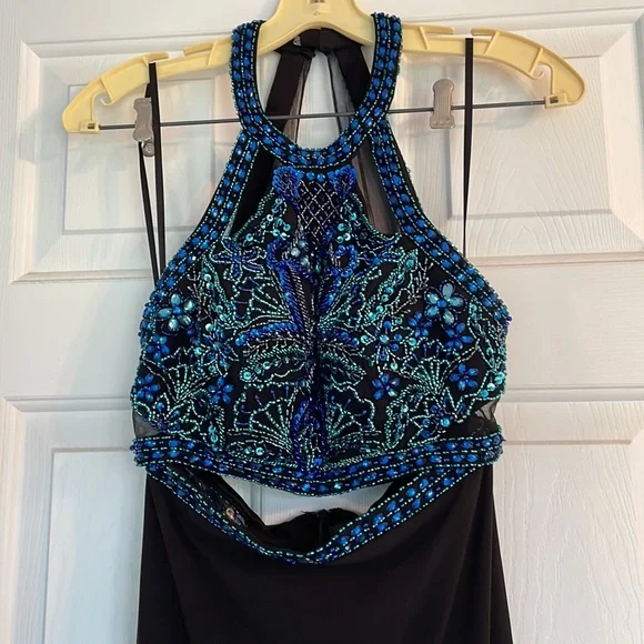 Faviana two piece prom dress - Main Image